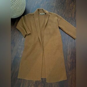 Astr the Label Maxi Cardigan Coatigan